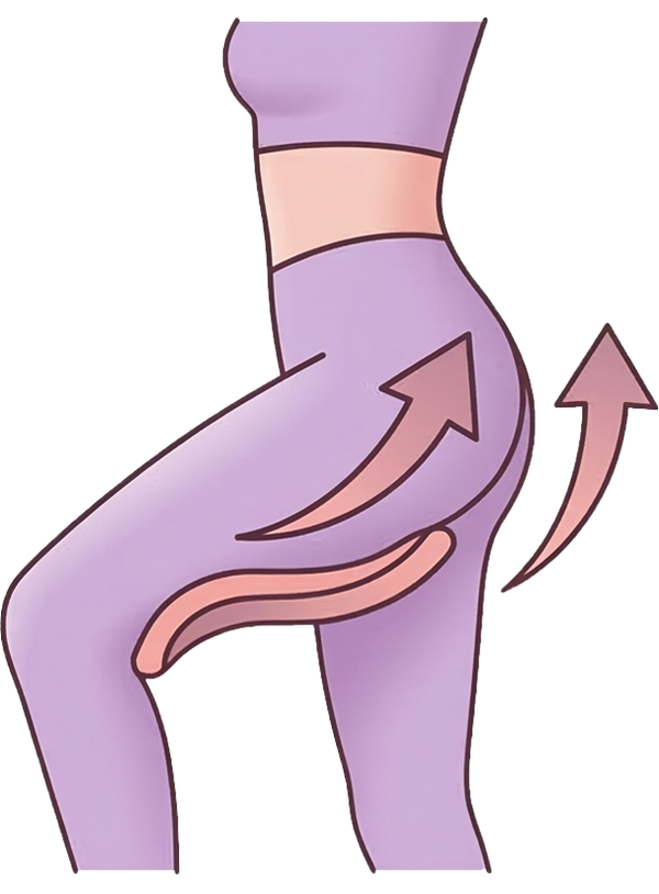 Outer Thighs & Glutes